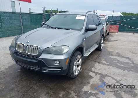 2007 BMW X5 4.8I z USA, uszkodzony, nr VIN 4USFE83597LY63884